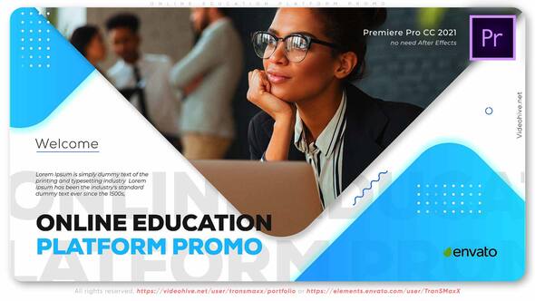 Online Education Platform Promo