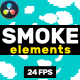Smoke Elements // DaVinci - VideoHive Item for Sale