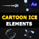 Cartoon Ice Elements | After Effects - VideoHive Item for Sale