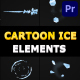 Cartoon Ice Elements | Premiere Pro MOGRT - VideoHive Item for Sale