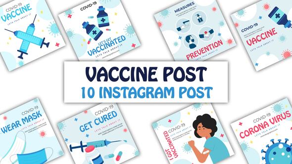 Social Media Posts for COVID-19 Vaccine