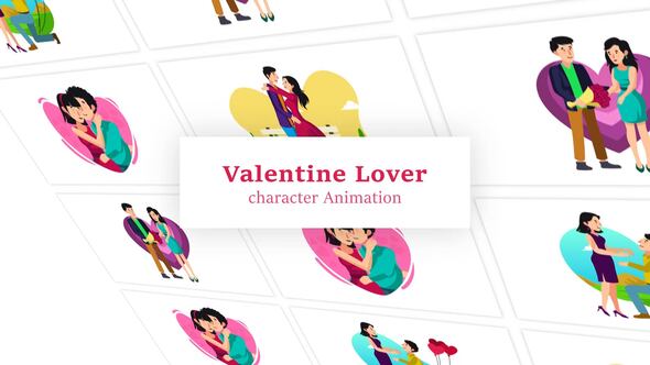 Valentine Scene Animation Pack