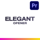 Elegant Opener For Premiere Pro - VideoHive Item for Sale
