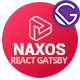 Naxos - React Gatsby JS App Landing Page Template - ThemeForest Item for Sale