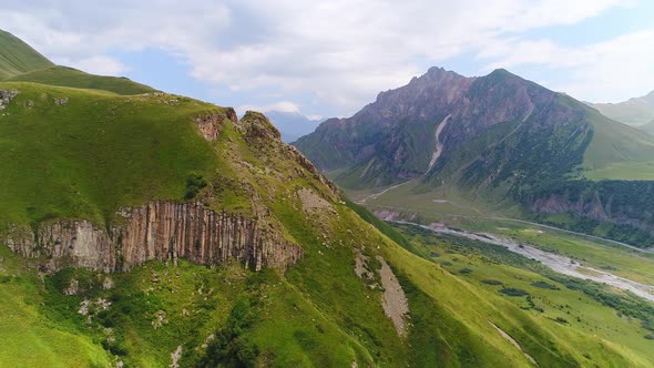 Mountains Aerial