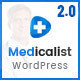 Medicalist - An All-in-One WP Medical Theme with Appointment and Blood Donation System - ThemeForest Item for Sale