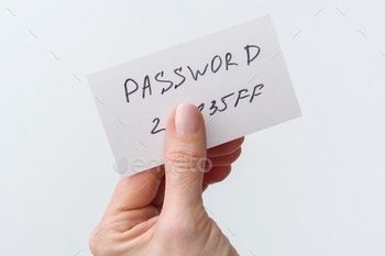 ers the password with finger.