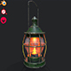 Stylized medieval kerosene lamp - 3DOcean Item for Sale