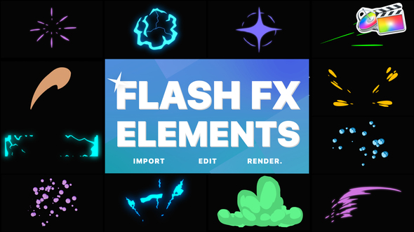 Flash FX Elements | FCPX alt