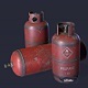 Gas cylinders - 3DOcean Item for Sale