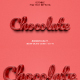Chocolate Text Effect Style - GraphicRiver Item for Sale