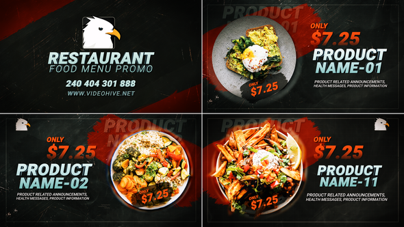 Food Menu Presentation // Food Menu Promo