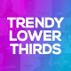 Trendy Lower Thirds - VideoHive Item for Sale