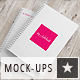 Notebook Mock-Up's Set - GraphicRiver Item for Sale