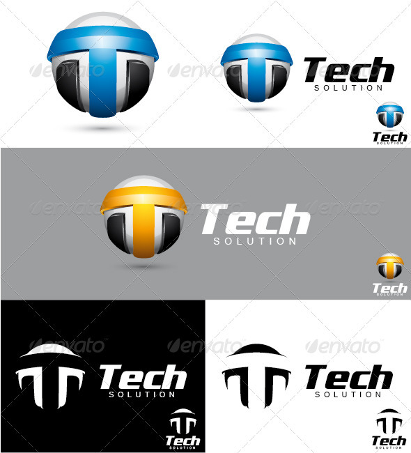 Tech Solution Logo