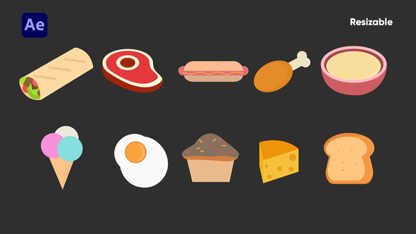 Food Icons Pack