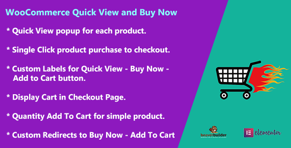 WooCommerce Quick View and Buy Now