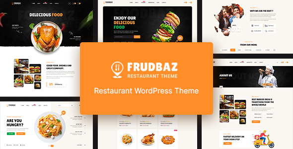 Frudbaz - Restaurant WordPress Theme 下载