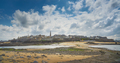 Saint Malo skyline and beach. Low tide. Brittany, France. - PhotoDune Item for Sale