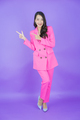 Portrait beautiful young asian woman smile with action - PhotoDune Item for Sale