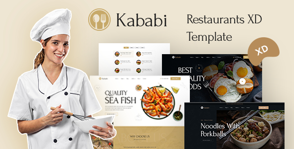 Kababi - Restaurant XD Template