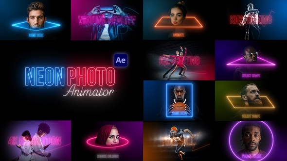 Neon Photo Animator