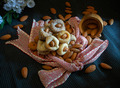 sweet dried figs stuffed almonds - PhotoDune Item for Sale
