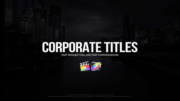 Corporate Titles for FCPX alt
