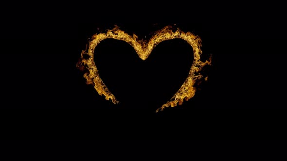 Fire Heart || 4K