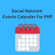 Social Network Events Calendar For PHP - CodeCanyon Item for Sale