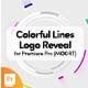 Colorful Lines Logo Reveal for Premiere Pro - VideoHive Item for Sale
