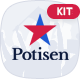 Potisen - Election & Political Campaign Elementor Template Kit - ThemeForest Item for Sale