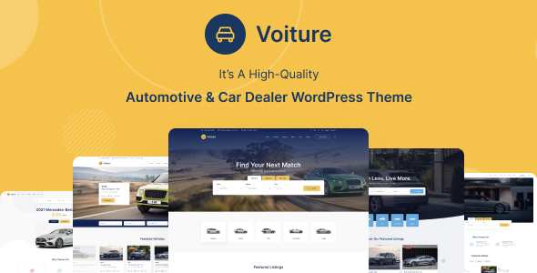 Voiture – Automotive & Car Dealer WordPress Theme 下载