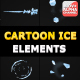 Cartoon Ice Elements | Motion Graphics - VideoHive Item for Sale