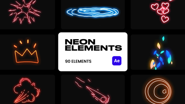 Neon VFX Elements