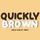 Quickly Brown - GraphicRiver Item for Sale