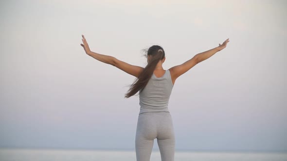 Girl Doing Exercise