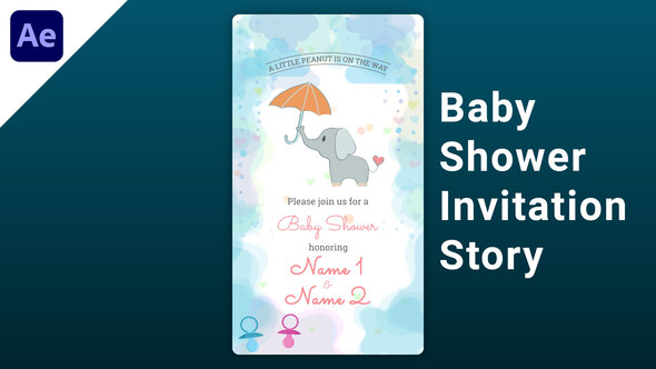 Baby Shower Invitation Story