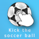 Kick the soccer ball - CodeCanyon Item for Sale