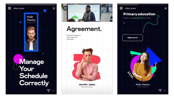 Creative Agency Promo Instagram Reels and Stories