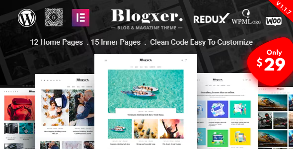 Plantilla Bloxer Blog Magazine Wordpress Theme Mi Wordpress Tutoriales Gratis De Wordpress