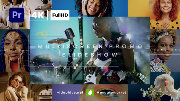 Multiscreen Promo Slideshow | Premiere Pro