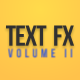 Text Fx Vol.2 - VideoHive Item for Sale