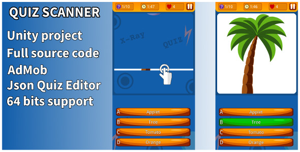 Quiz Scanner - Unity Game & Json Quiz Editor