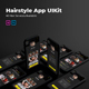 HairStylist App UI Kit - GraphicRiver Item for Sale