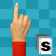 Hand Gestures Woman Red Shirt - VideoHive Item for Sale