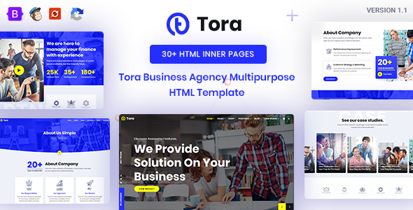Tora : Corporate Business HTML Template