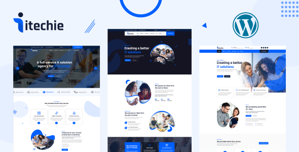 Itechie – IT Solutions and Services WordPress Theme