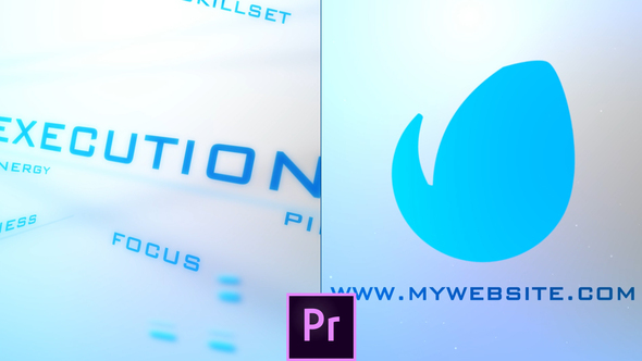 Clean Corporate Typography Logo - Premiere Pro