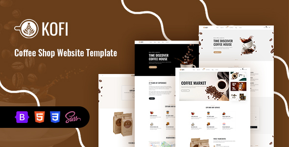 Kofi - Coffee Shop Website Template